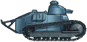Sideview of Renault FT-17